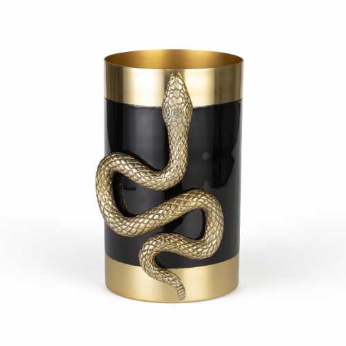 Bold Monkey Never Hurt A Snake Vase