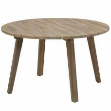 4 Seasons Outdoor Derby Round Wooden Dining Table