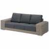 4 Seasons Outdoor Kingston 3 Seater Bench In Pure