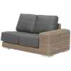 4 Seasons Outdoor Kingston 2 Seater Arm Modules In Pure
