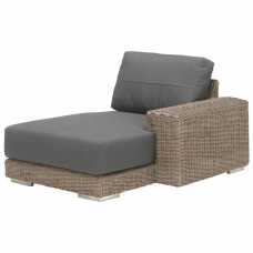 4 Seasons Outdoor Kingston Chaise Lounge Modules In Pure