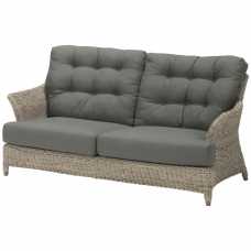 4 Seasons Outdoor Valentine 2.5 Seater Bench In Pure