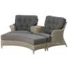 4 Seasons Outdoor Valentine Love Seat In Pure