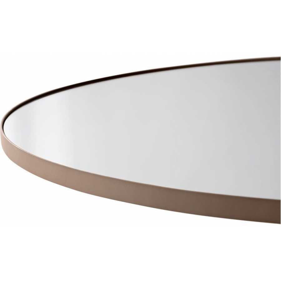 AYTM Circum XL Wall Mirror - Clear & Dark Taupe