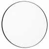 OUTLET Circum Wall Mirror - Clear & Black