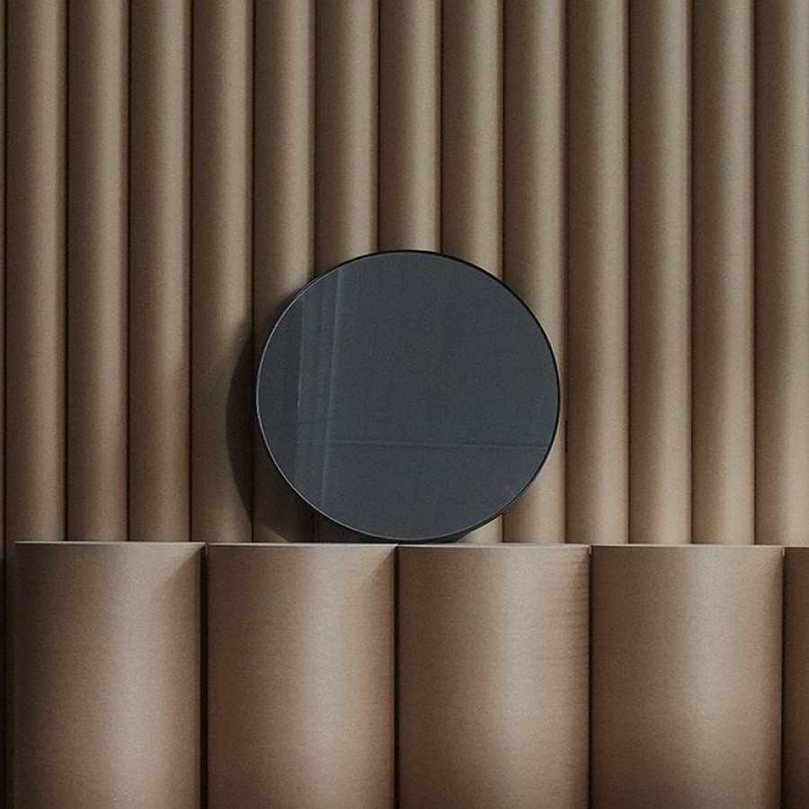 AYTM Circum Wall Mirror - Clear & Black - Large