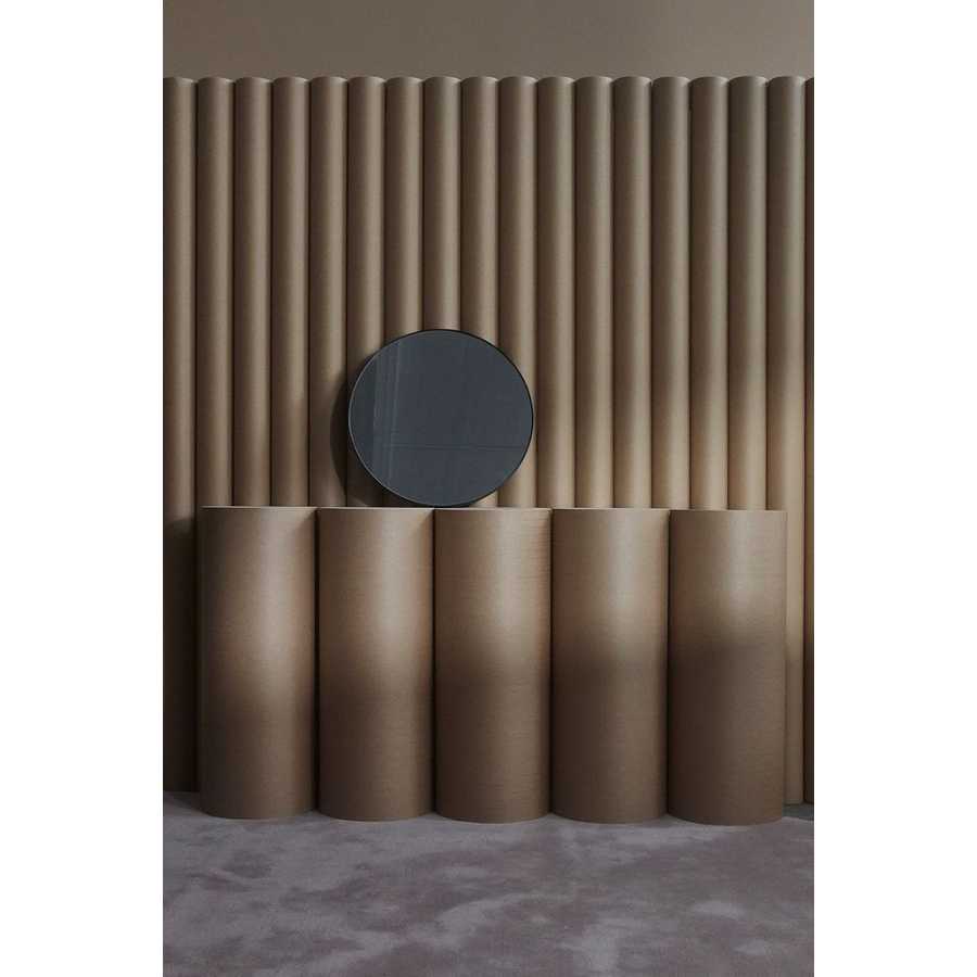 AYTM Circum Wall Mirror - Clear & Black - Large