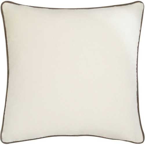 Andrew Martin Pelham Square Cushion - Milk & Slate