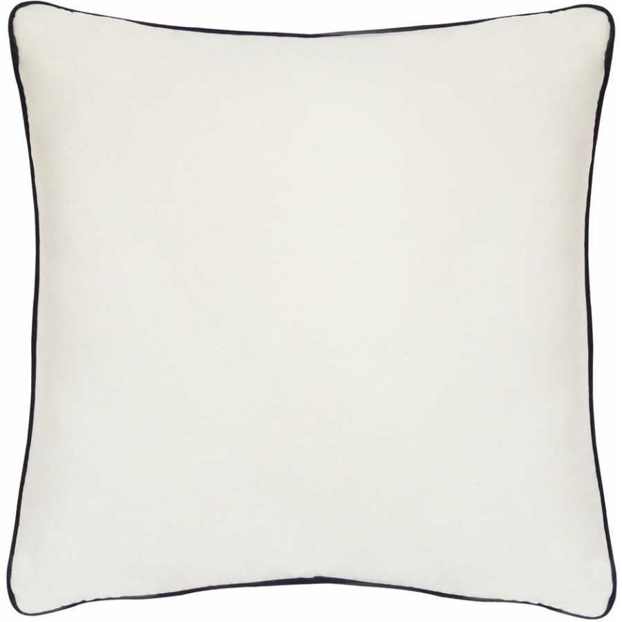 Andrew Martin Pelham Square Cushion - Milk/Denim