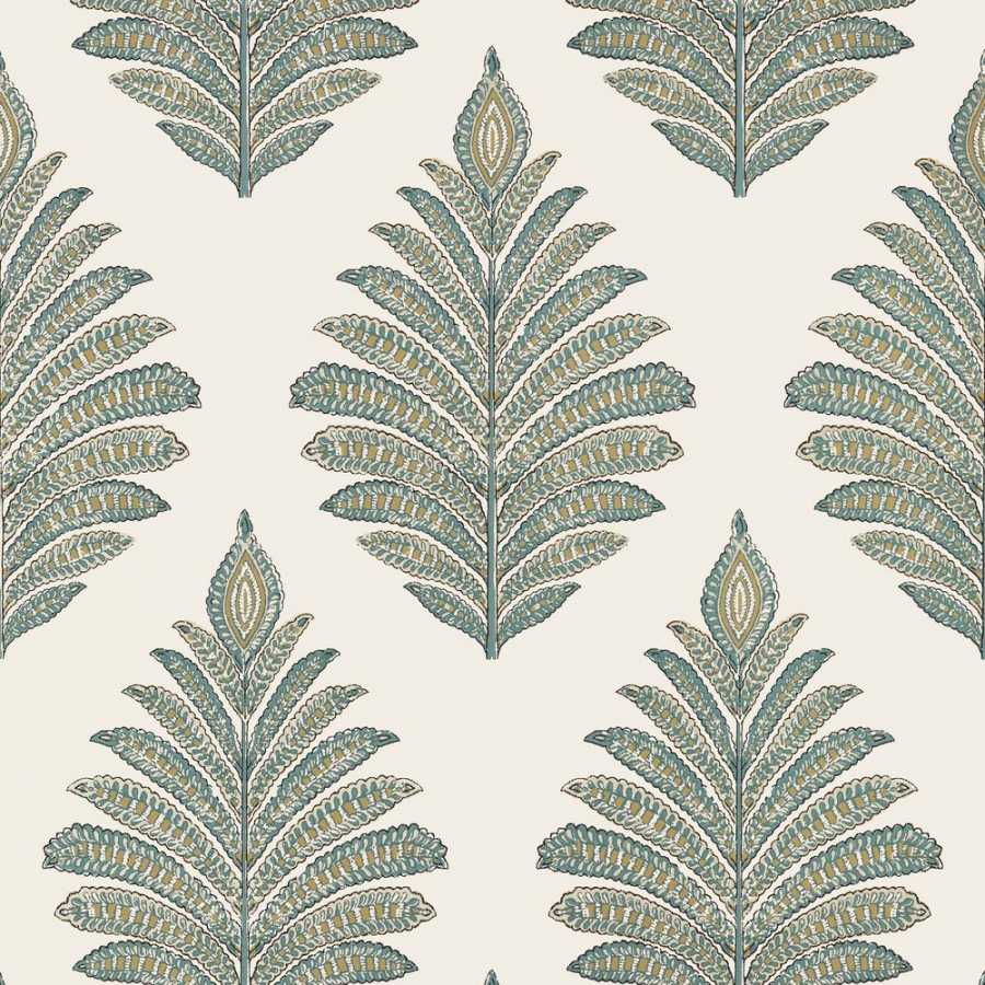 Anna French Palampore Palampore Leaf AT78723 Wallpaper