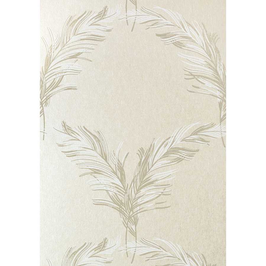 Anna French Watermark Plumes AT7923 Pearl Wallpaper