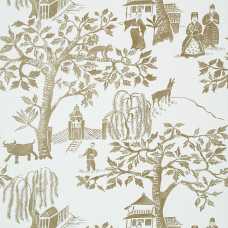 Anna French Watermark Willow Wood AT7913 Wallpaper
