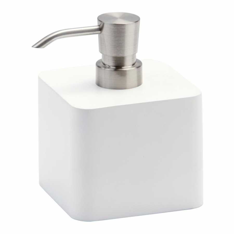 Ona Square Soap Dispenser - White
