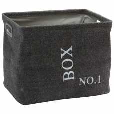 OUTLET Evora Storage Basket - Dark Grey
