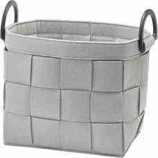 Aquanova Dix Storage Basket - Silver Grey