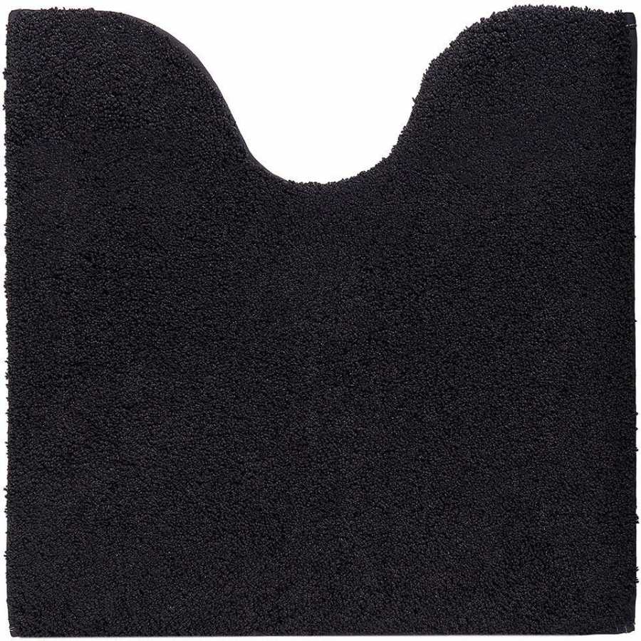 Aquanova Loa Toilet Contour Rug - Black