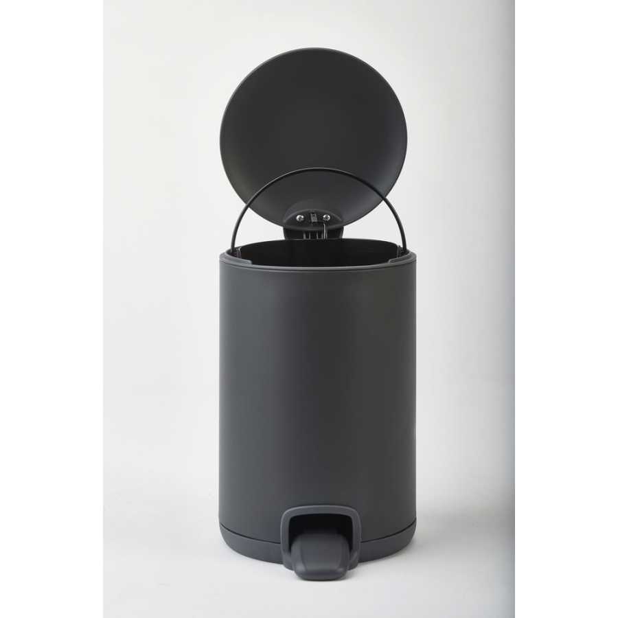 Aquanova Kaz Pedal Bin - Dark Grey