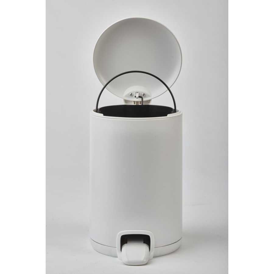 Aquanova Kaz Pedal Bin - White