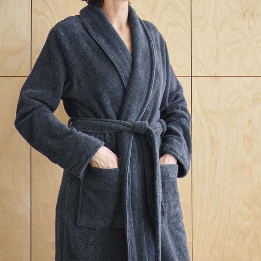 Aquanova London Bathrobe - Steel