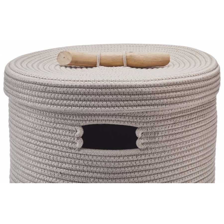 Aquanova Otis Laundry Basket - Truffle