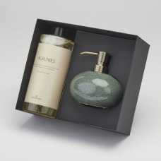 Aquanova Paris Soap Dispenser Gift Set - Forest & Citrus