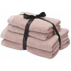 Aquanova Rio Towels - Set of 4 - Dusty Pink