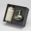 Aquanova Paris Soap Dispenser Gift Set - Vintage Bronze & Cedarwood