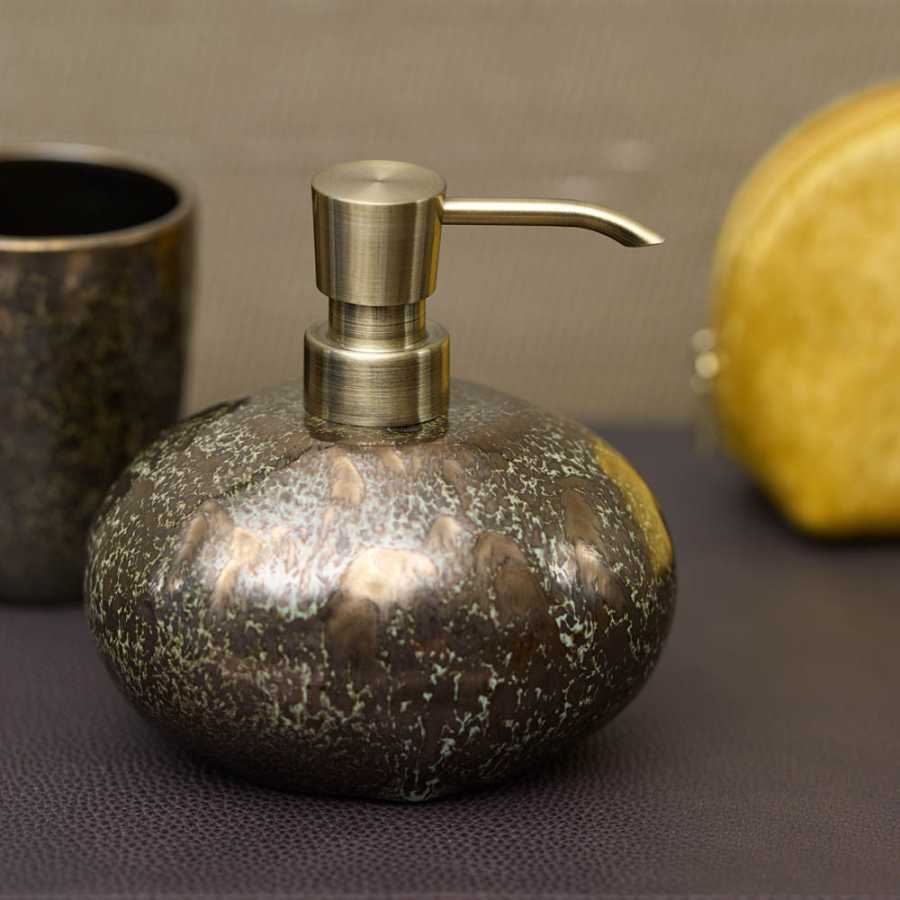 Aquanova Ugo Soap Dispenser - Vintage Bronze