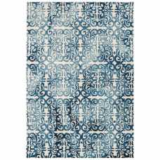 Asiatic London Modern Wool Fresco Rug - Blue