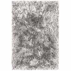 Asiatic London Contemporary Home Plush Shaggy Rug - Silver
