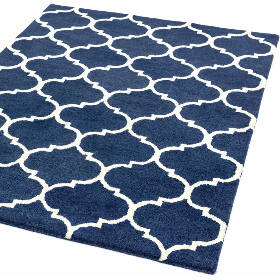 Asiatic London Contemporary Design Albany Rug - Ogee Blue