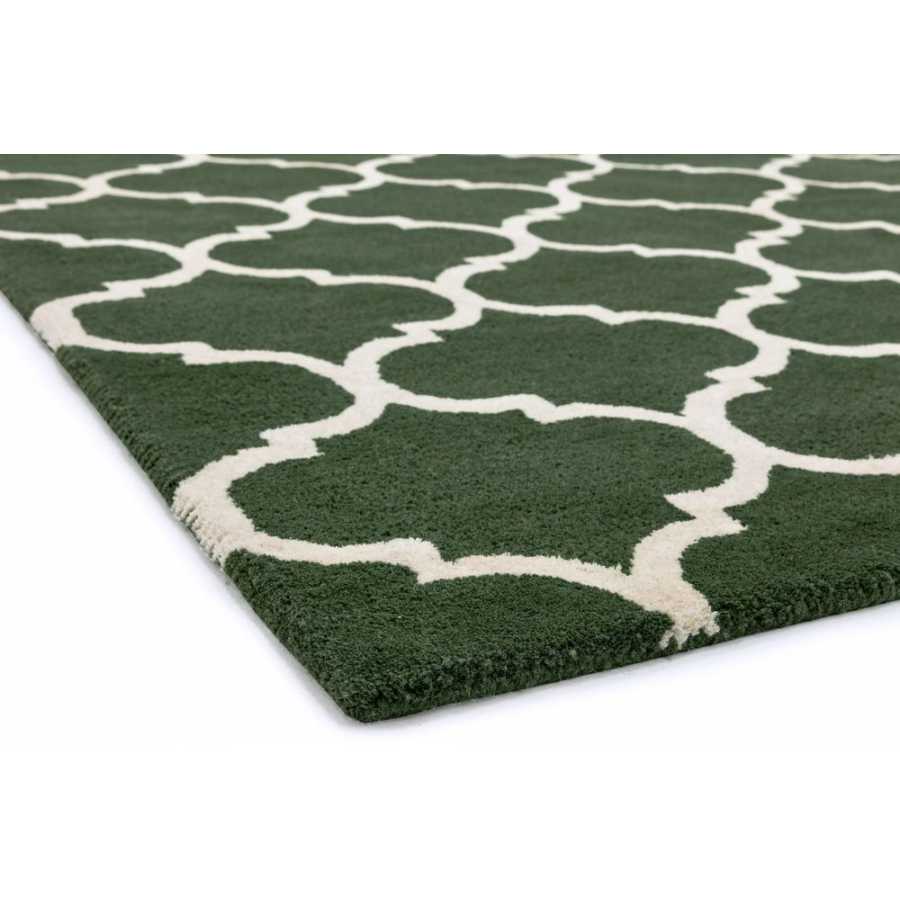 Asiatic London Contemporary Design Albany Rug - Ogee Green