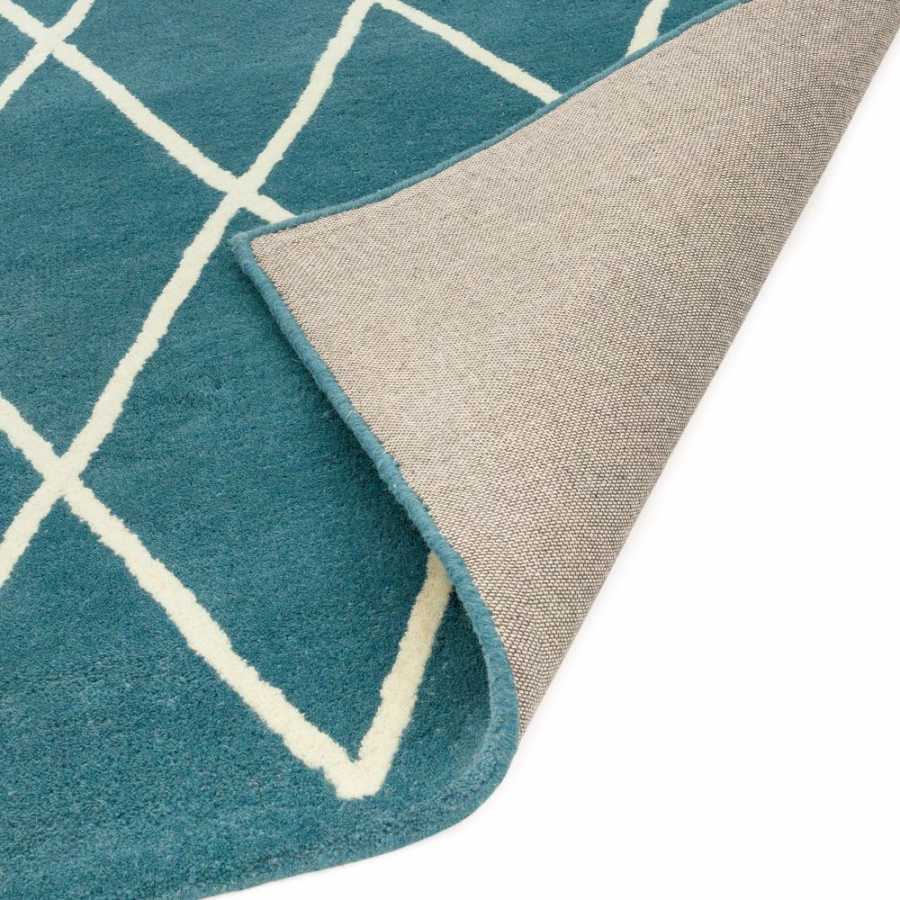 Asiatic London Contemporary Design Albany Rug - Diamond Teal