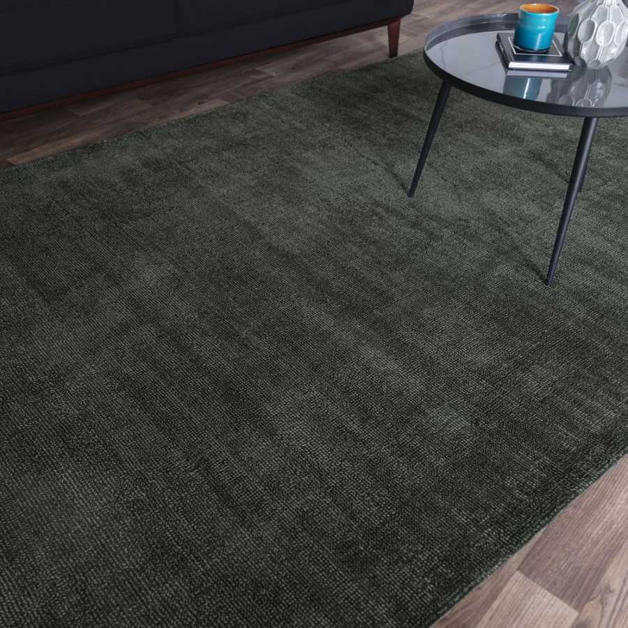 Asiatic London Contemporary Plain Aston Rug - Green