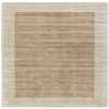 Asiatic Contemporary Plain Blade Border Square Rug - Putty & Champagne