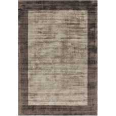 Asiatic Contemporary Plain Blade Border Rug - Choco & Mocha