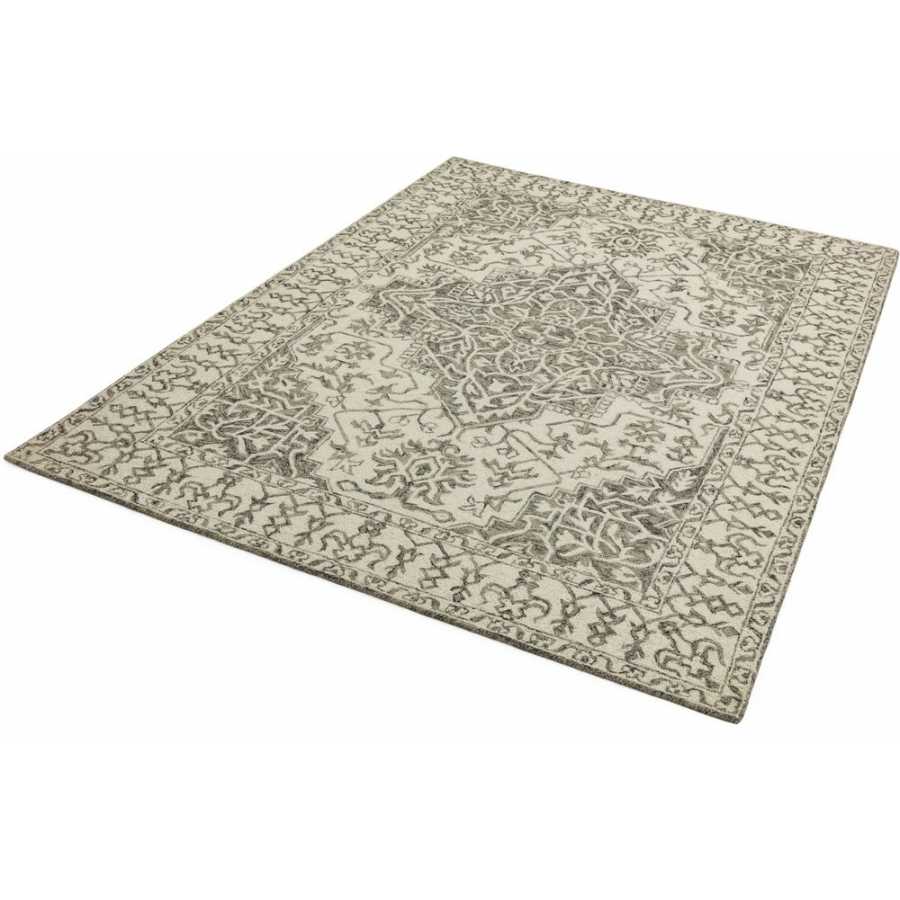 Asiatic London Classic Heritage Bronte Fine Loop Rug - Smoke