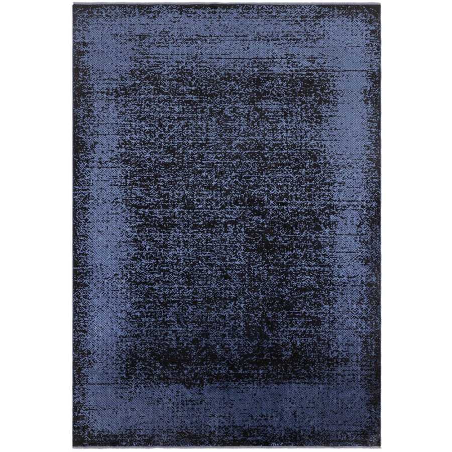 Asiatic London Contemporary Design Elodie Rug - Indigo & Black