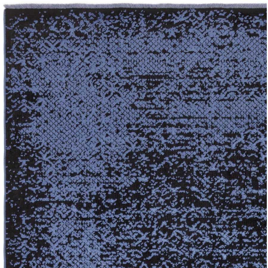 Asiatic London Contemporary Design Elodie Rug - Indigo & Black