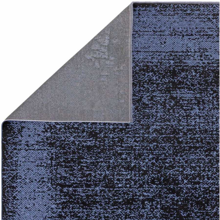 Asiatic London Contemporary Design Elodie Rug - Indigo & Black