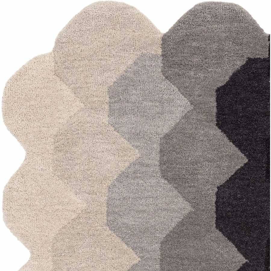 Asiatic Contemporary Design Hive Runner Rug - Charcoal