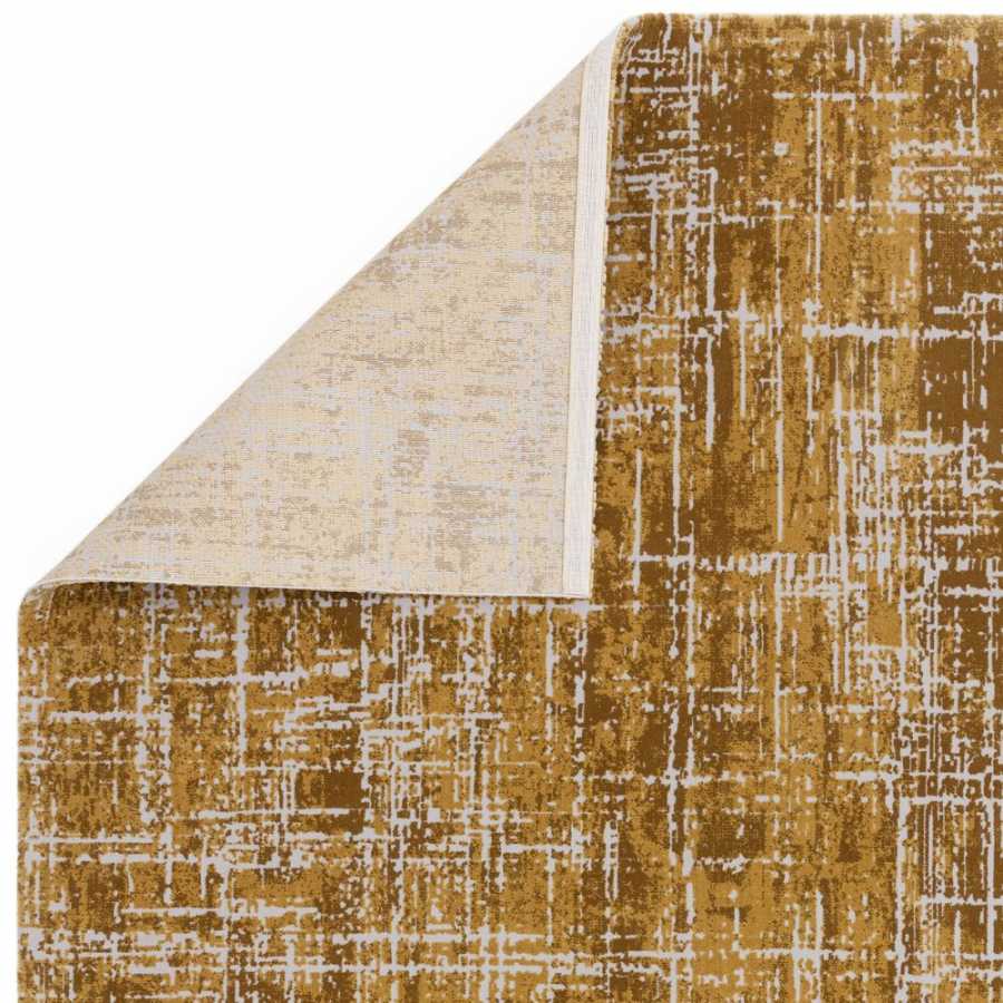 Asiatic London Easy Living Kuza Rug - Abstract Gold