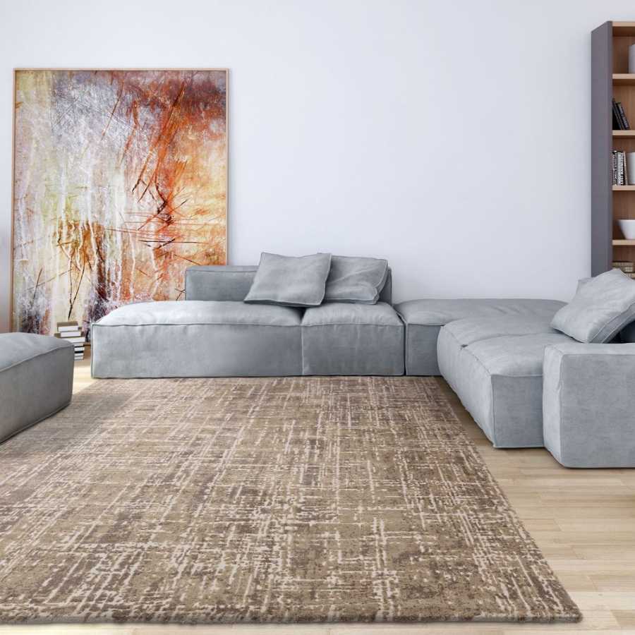 Asiatic London Easy Living Kuza Rug - Abstract Beige