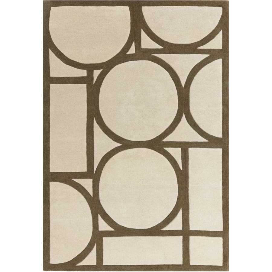 Asiatic London Contemporary Design Metro Rug - Khaki