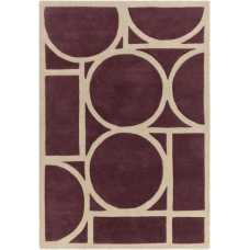 Asiatic Contemporary Design Metro Rug - Plum