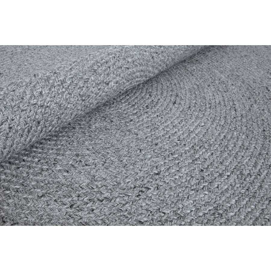 Asiatic London Natural Weaves Nico Outdoor Round Rug - Grey