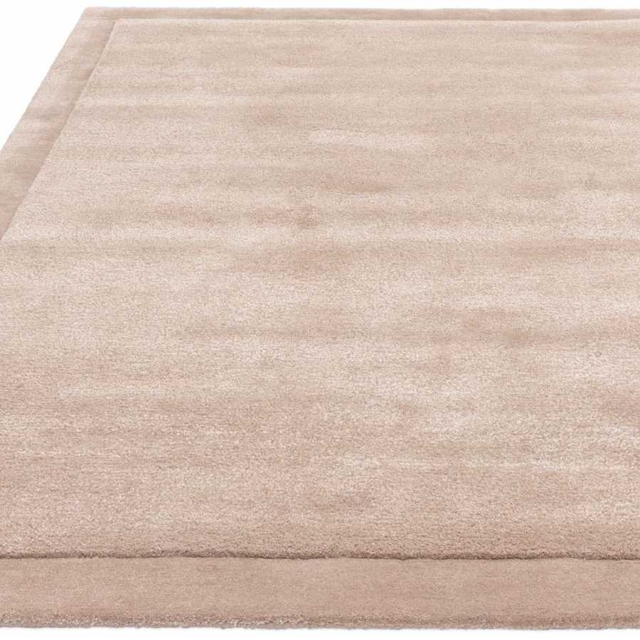 Asiatic London Contemporary Plain Rise Rug - Sand