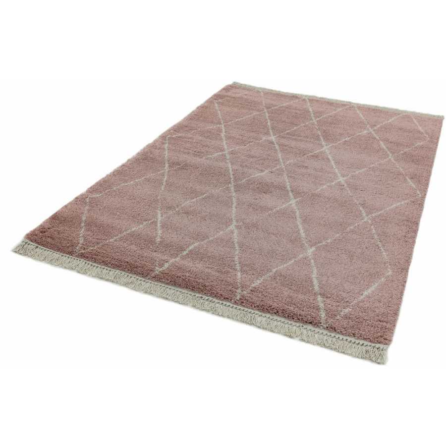 Asiatic London Easy Living Rocco Rug - RC09 Pink Diamond