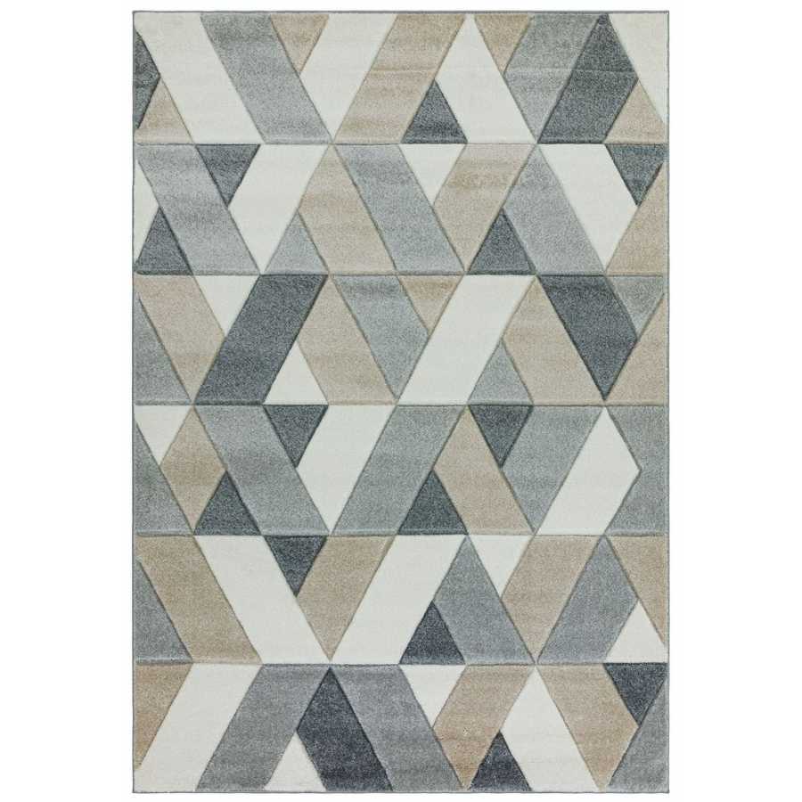 Asiatic London Easy Living Sketch Rug - SK01 Rhombus Grey