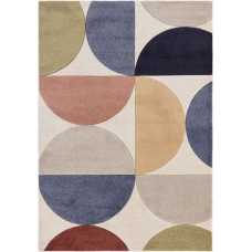 Asiatic Easy Living Sketch Rug - SK16 Curve Multicolour